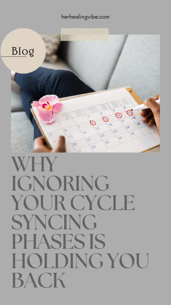 cycle syncing phases