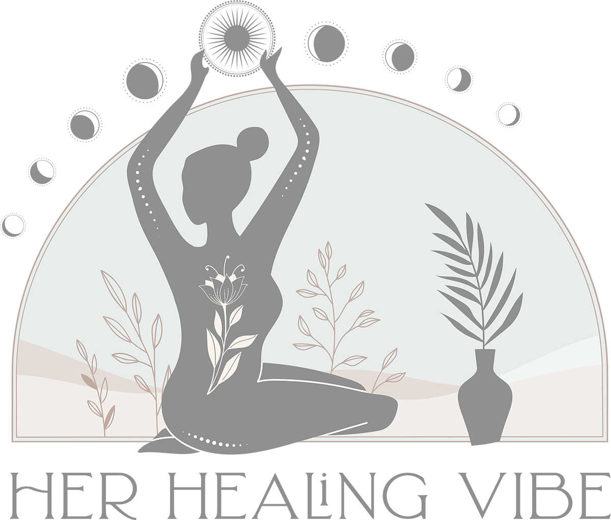 her healing vibe logo